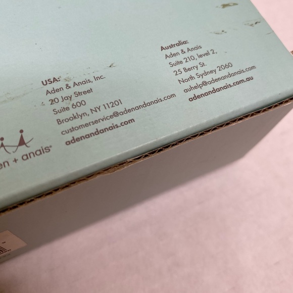 RARE Brand New Aden & Anais Changing Pad Cover 8702 Up, Up Away HTF - Picture 10 of 10